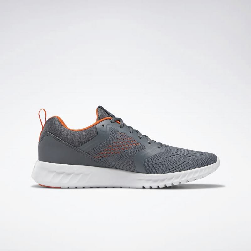 Adidasi Alergare Reebok Sublite Prime Barbati Gri/Portocalii Romania LF1376SE